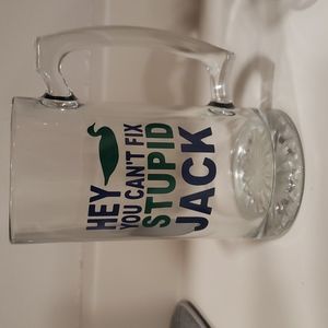 Hey you can't fix stupid Jack XL beer mug- Duck Dynasty, Duck Commander